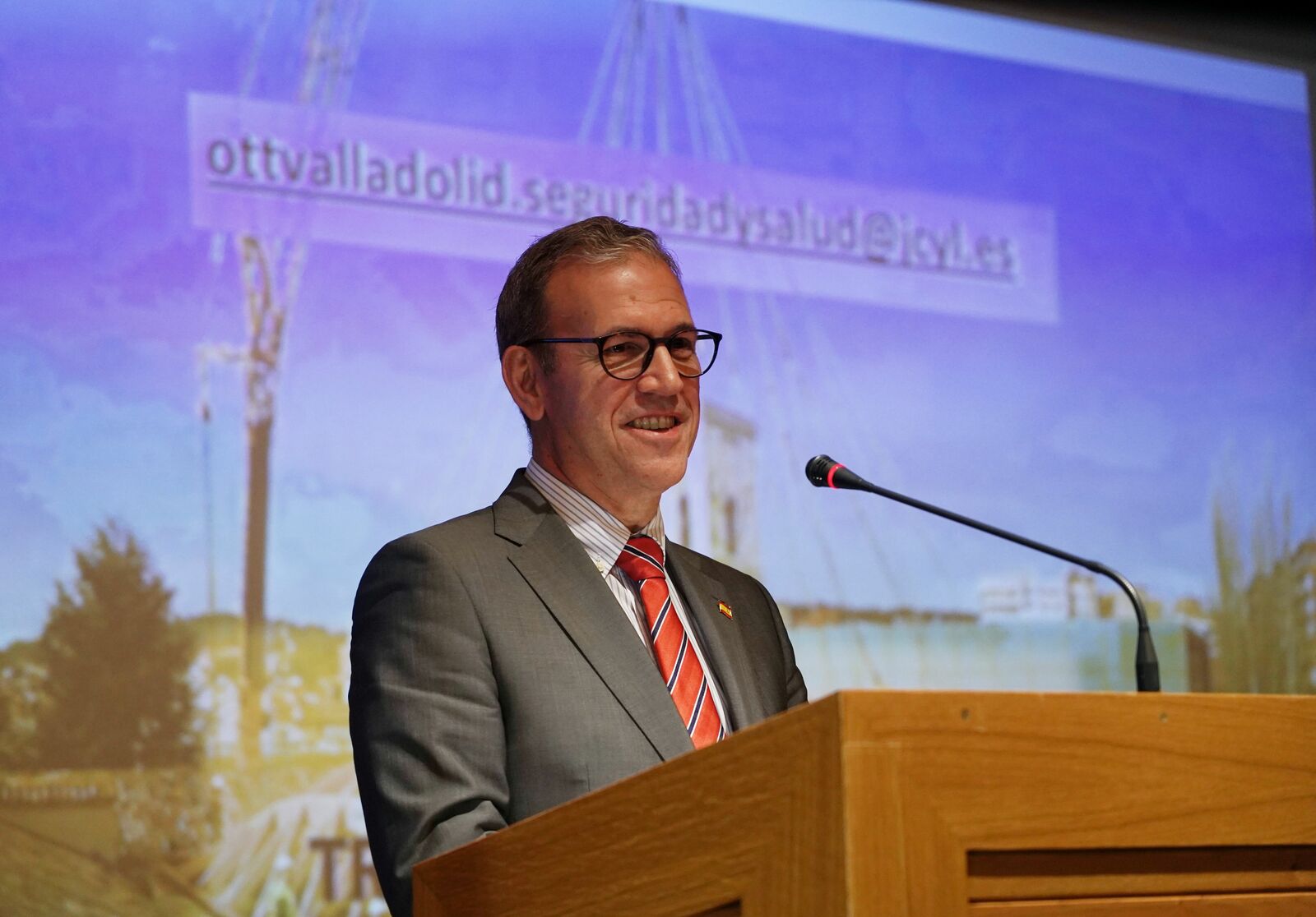  Mariano Veganzones este martes en Valladolid. | RUBÉN CACHO (ICAL)