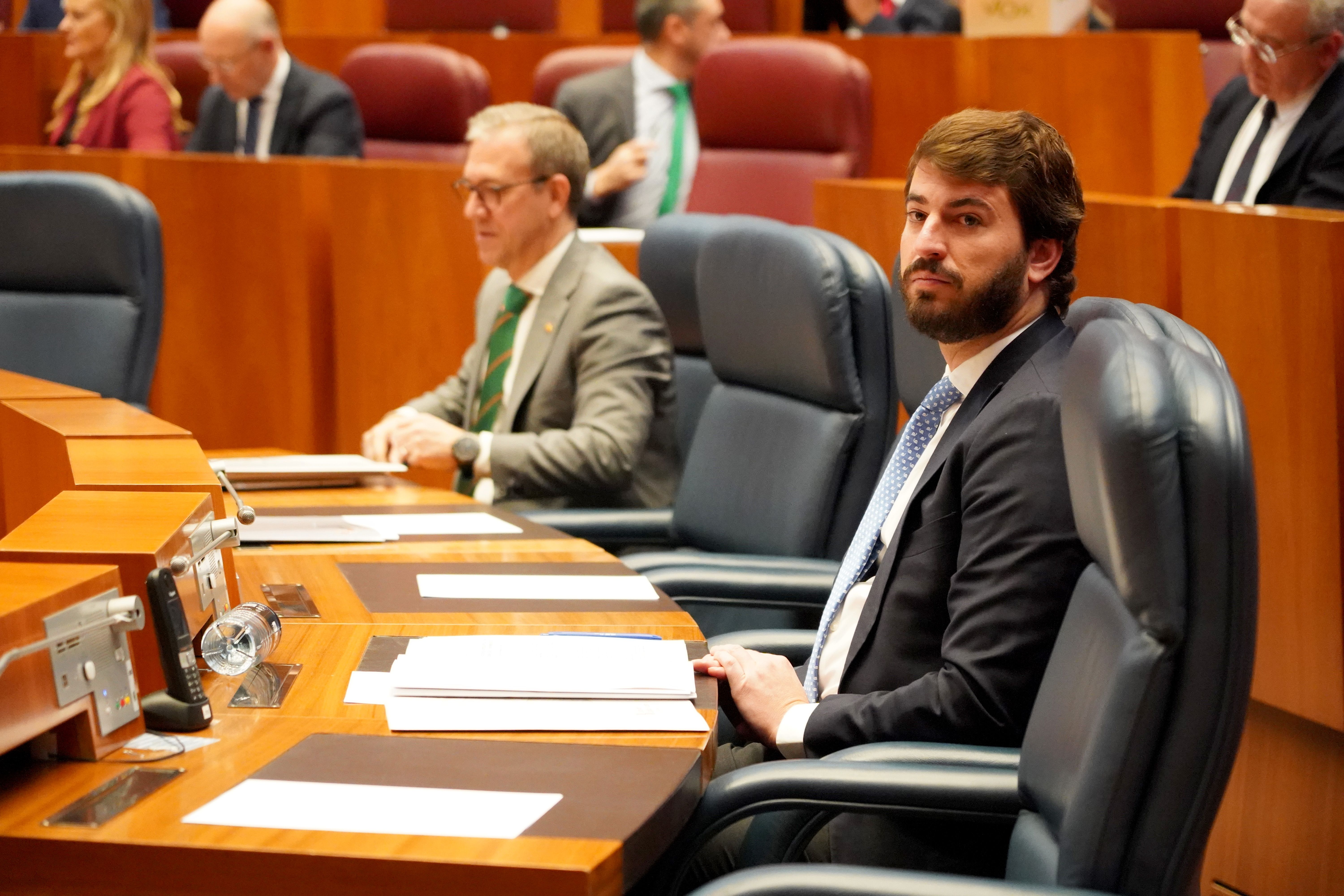 García-Gallardo durante la sesión del pleno. | ICAL