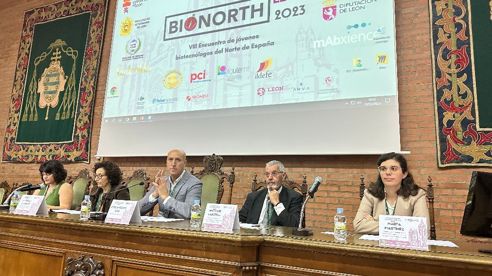 El alcalde de León, José Antonio Diez, en la inauguración de Bionorth. | L.N.C.