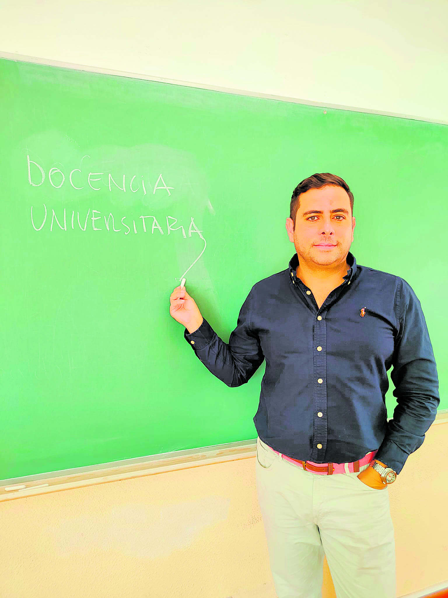 Juan Carlos Santamarta, finalista del premio Mejor Docente Universitario. | UNIV. LA LAGUNA