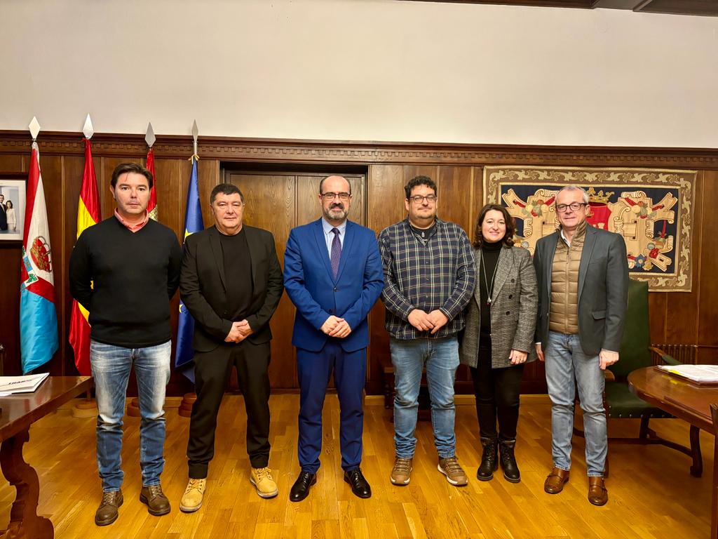 Reunión celebrada en el Ayuntamiento de Ponferrada.