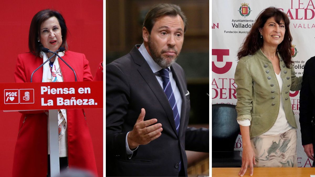 Margarita Robles, Óscar Puente y Ana Redondo. | L.N.C.