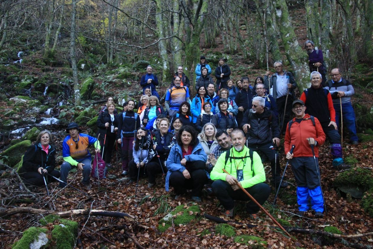 Foto de familia de la última excursión.  | L.N.C.
