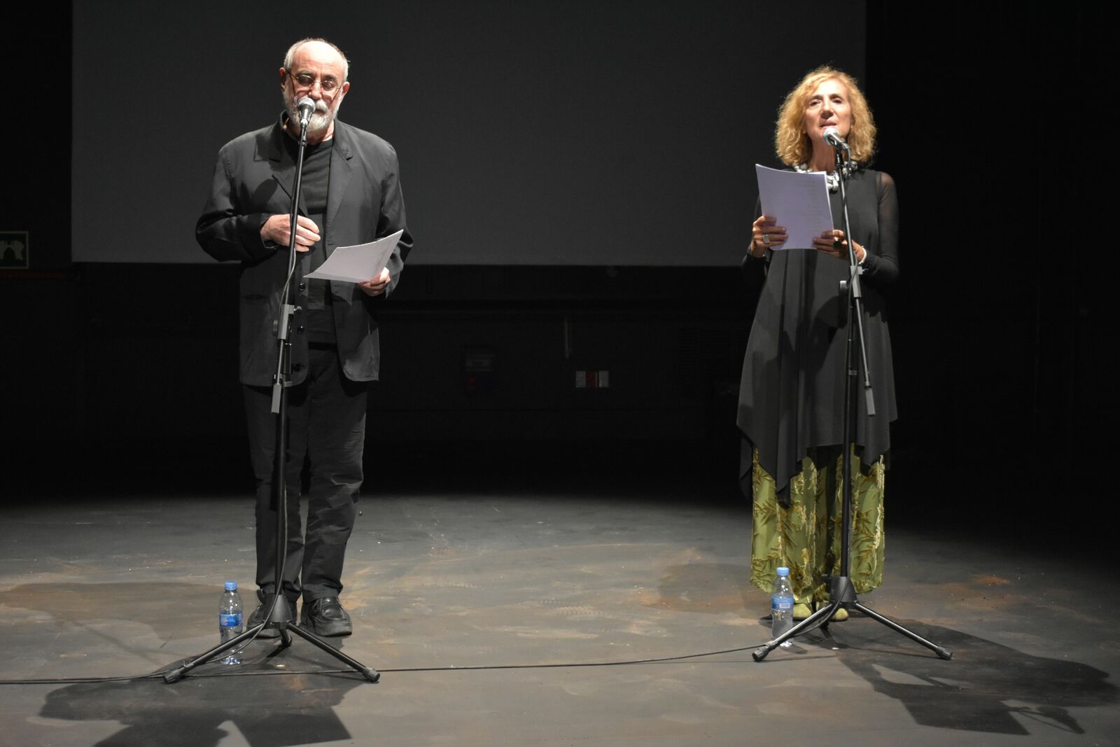 Bartolomé Ferrando y Cova Villegas forman el dúo Dosentredos, que arranca el Festival Urogallo. | DOSENTREDOS