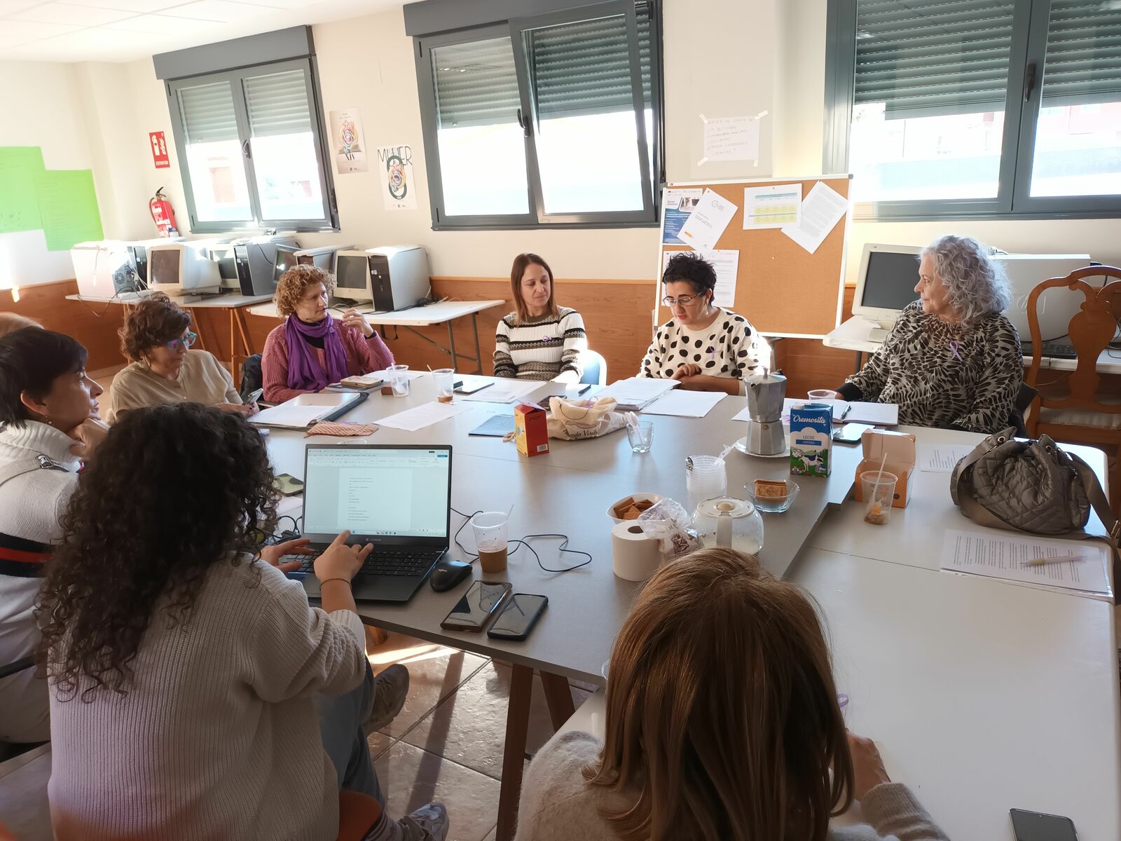 Reunión celebrada por el Consejo de la Mujer de Villaquilambre. | L.N.C.