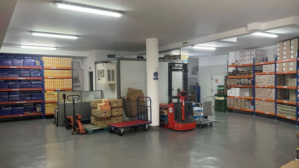 Sede del Banco de Alimentos del Sil en Ponferrada.