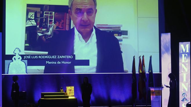  Rodríguez Zapatero no puso asistir presencialmente a la gala. | ICAL