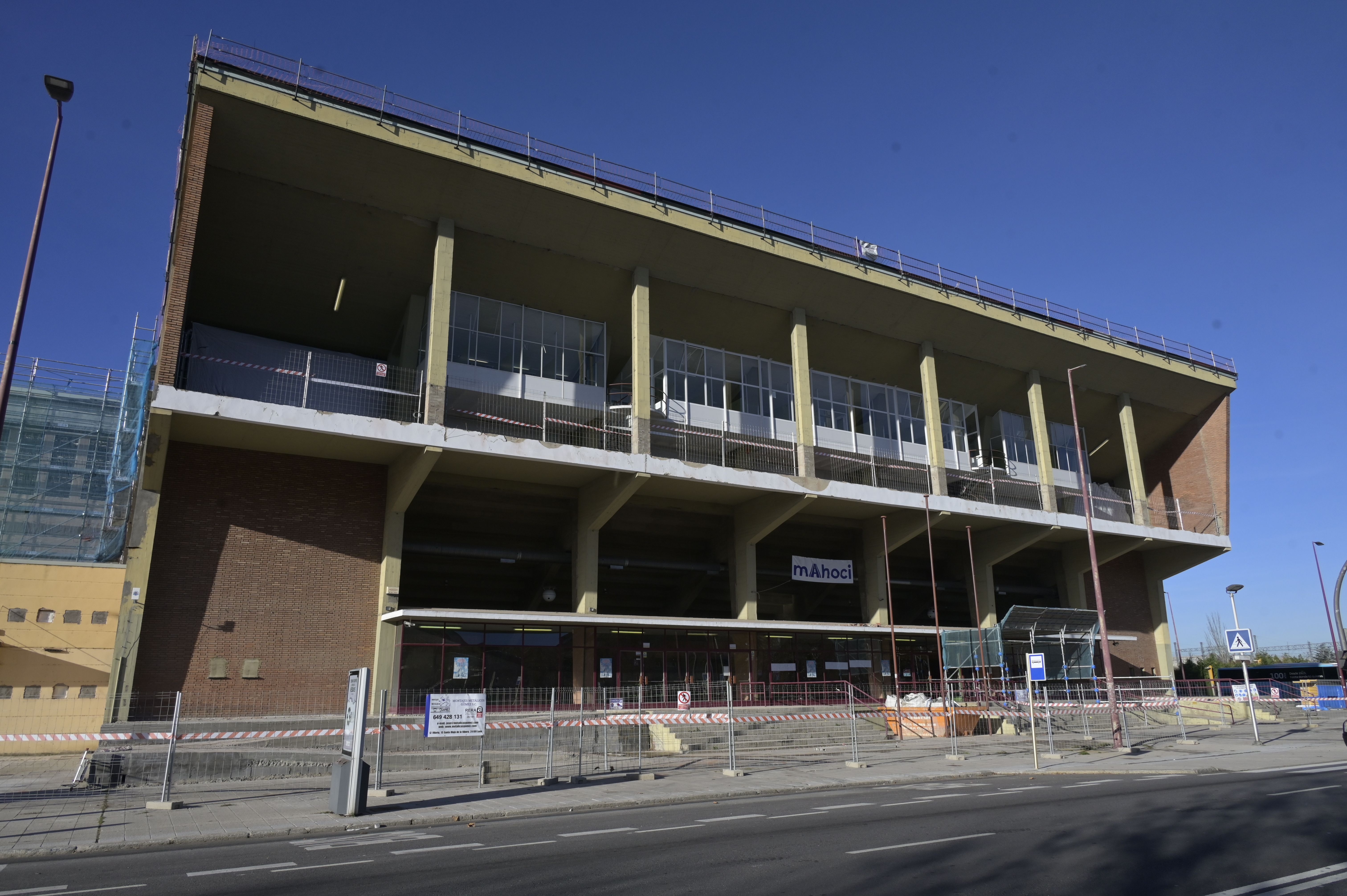 Estado que presenta ahora mismo el Palacio de Deportes. | MAURICIO PEÑA