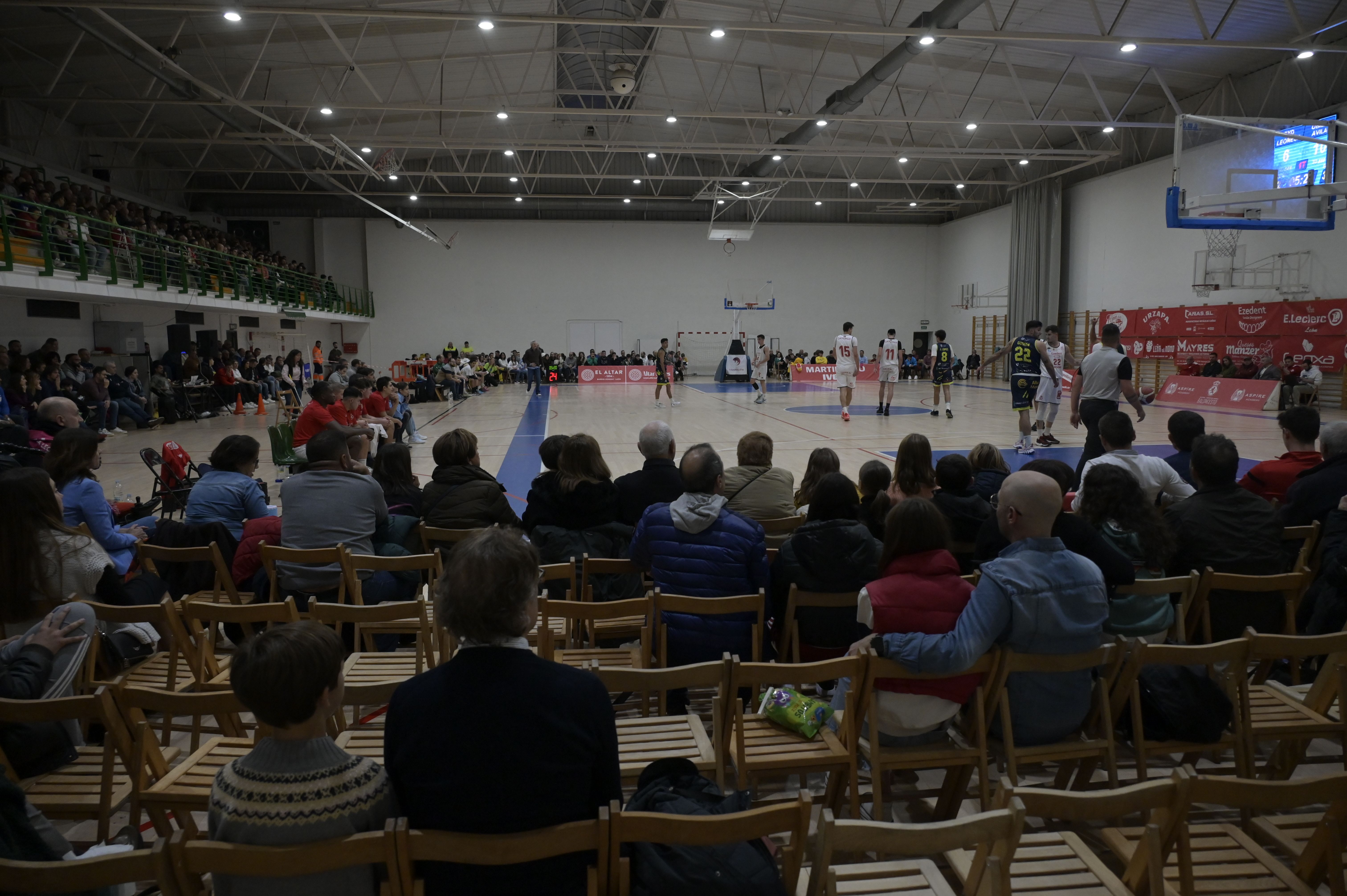Estado que presenta San Esteban con la Cultural de basket. | MAURICIO PEÑA