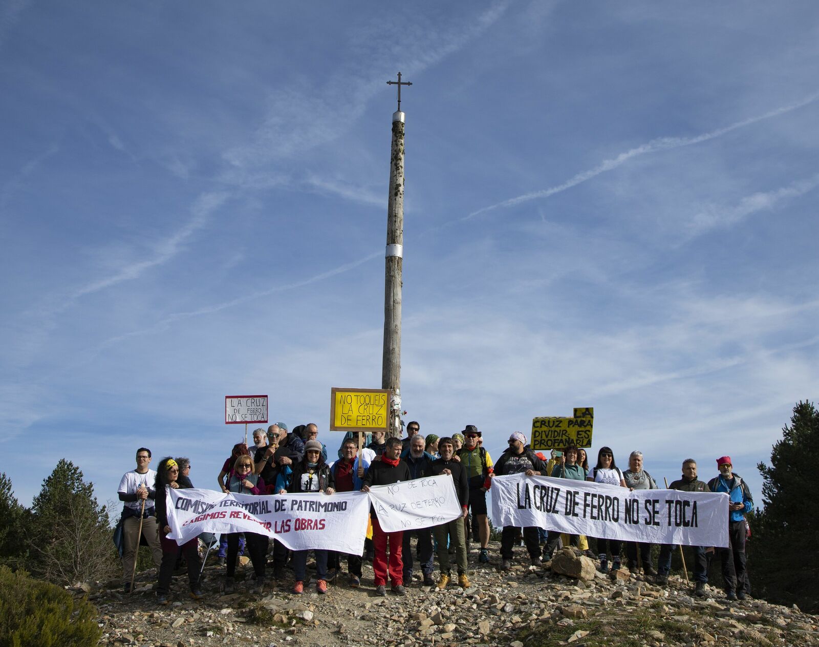 La protesta ha tenido lugar este domingo. | L.N.C.