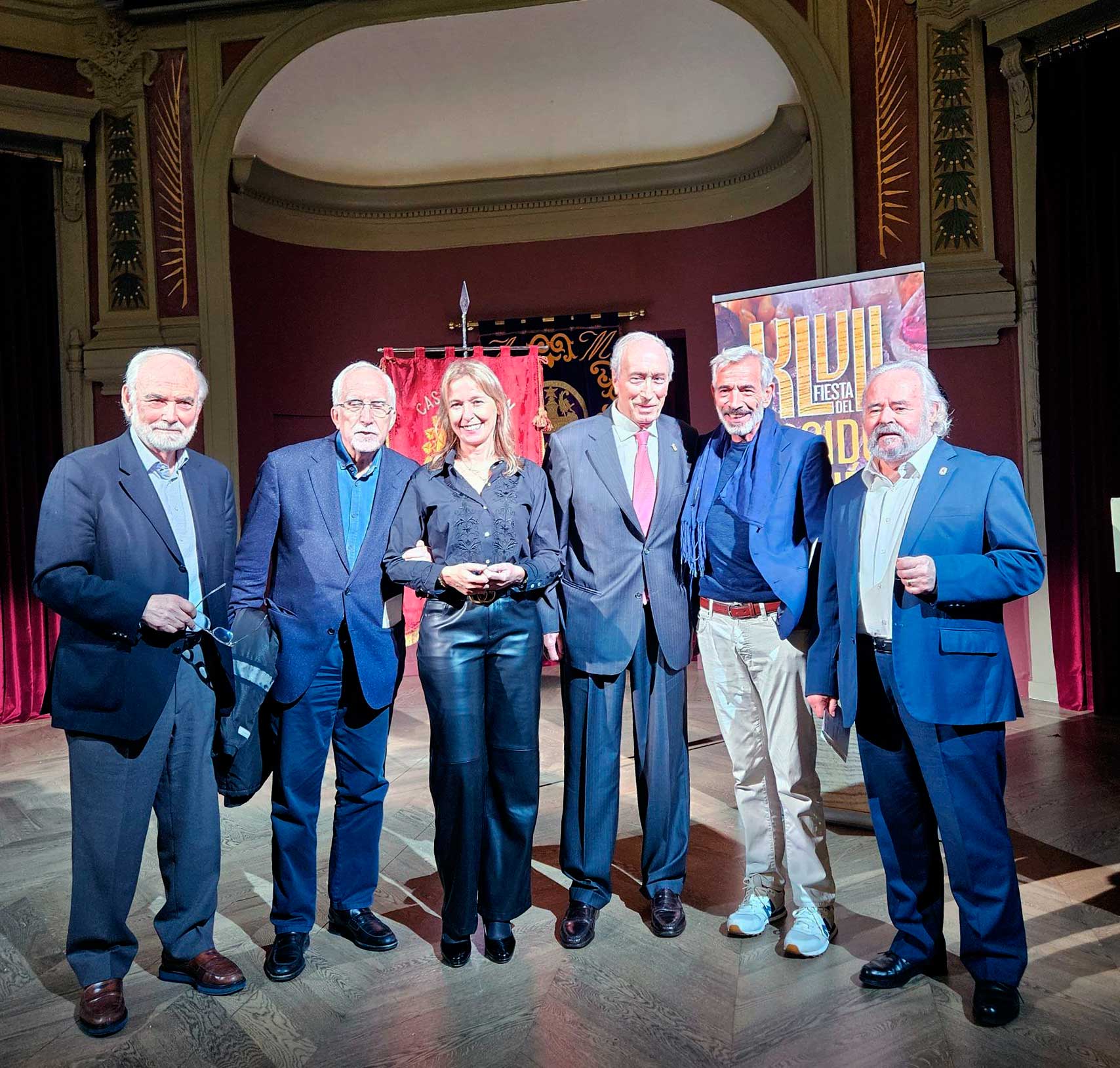 El homenaje tuvo lugar este sábado en el Ateneo de Madrid. | L.N.C.