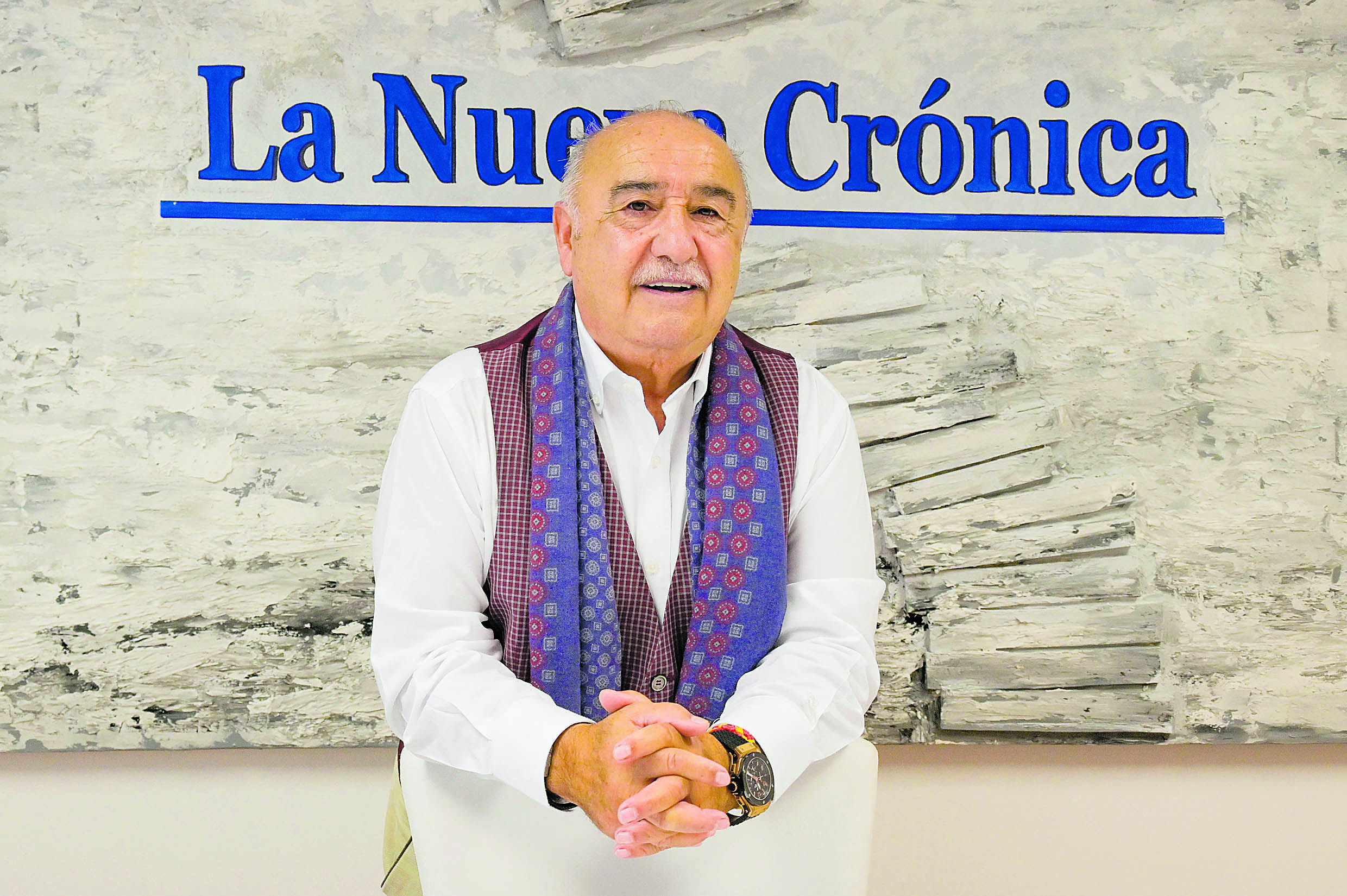 Manuel Lesmes, presidente del consejo de administración de La Nueva Crónica. | MAURICIO PEÑA