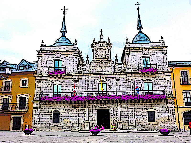 Imagen del Ayuntamiento de Ponferrada. 