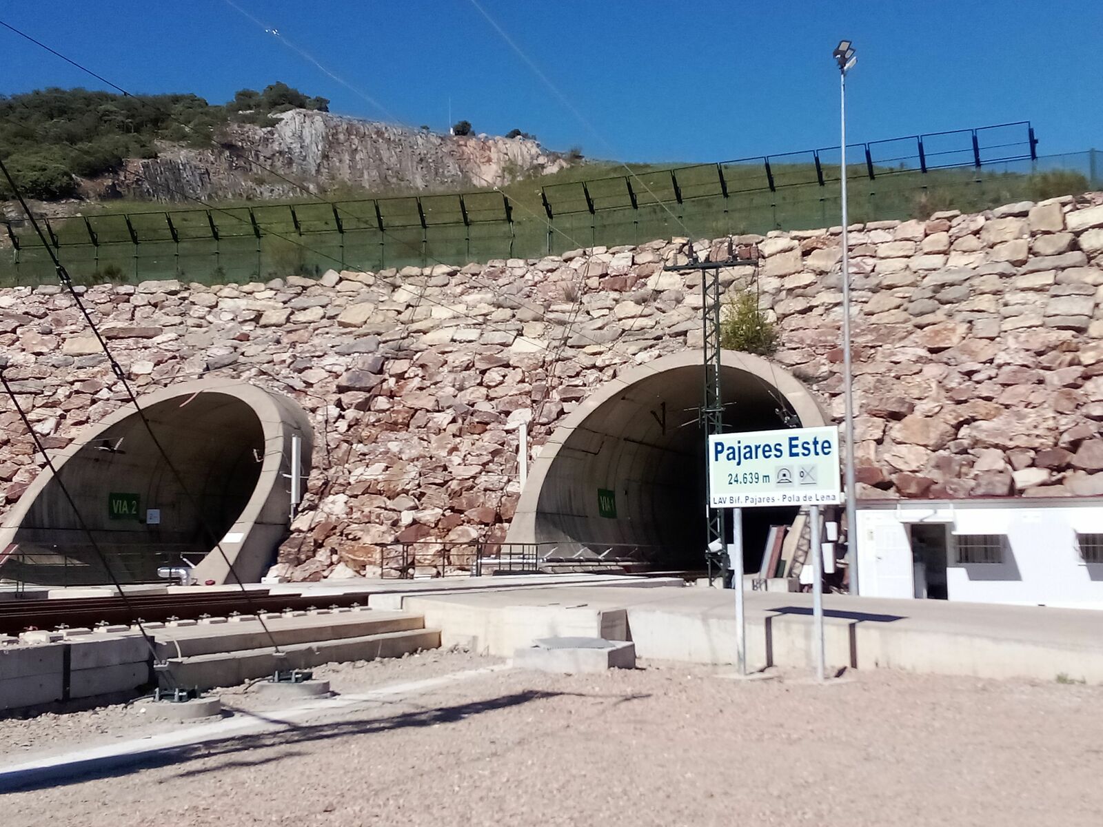 Imagen de archivo de las obras de la Variante de Pajares. | ESTEFANÍA NIÑO