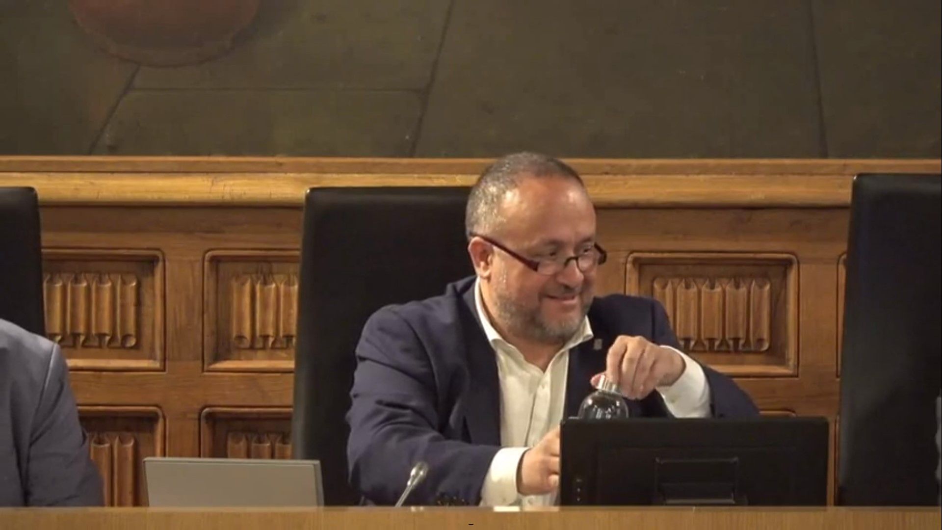 El presidente de la Diputación de León, Gerardo Álvarez Courel. | L.N.C.