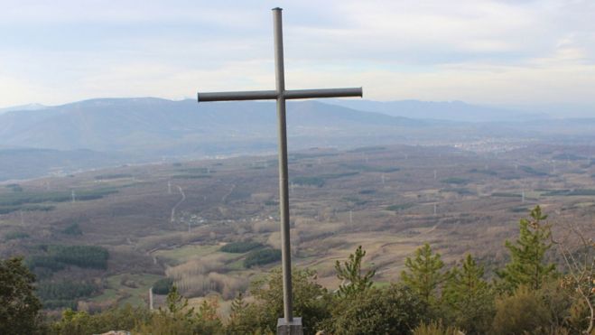 Cruz de los hospicianos.