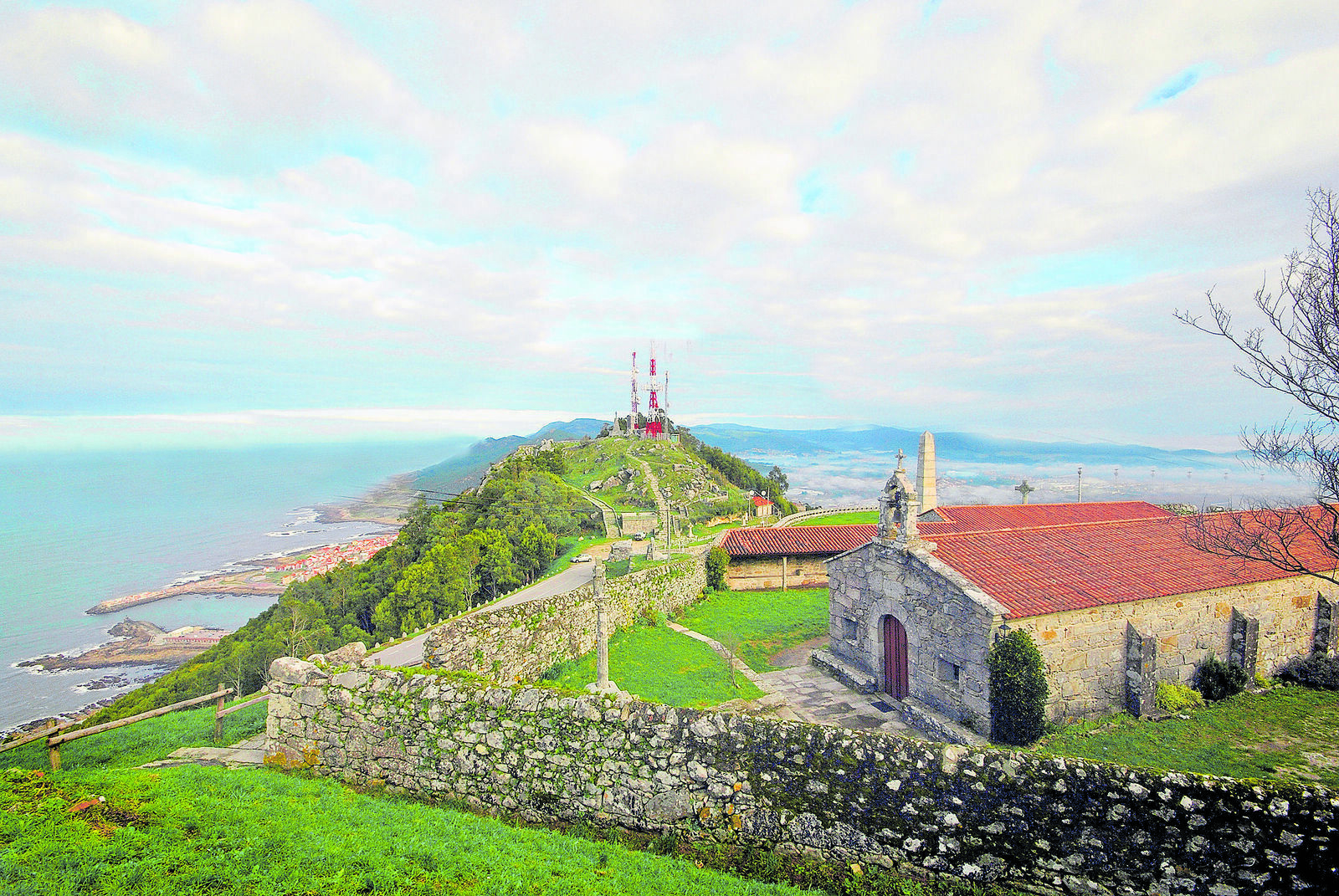 El mar, el Monte Santa Trega y el puerto, algunos de sus grandes atractivos. | L.N.C.