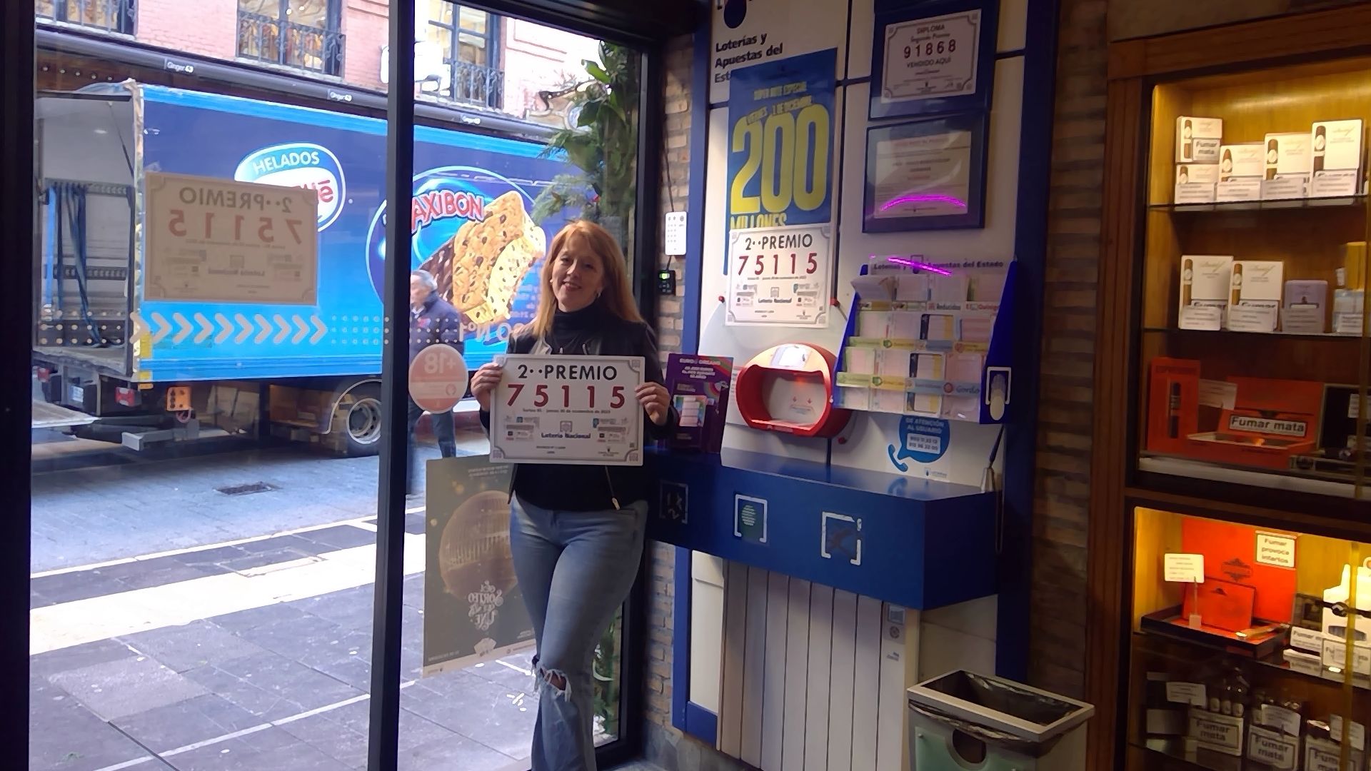 El premio se vendió en la administración de la Calle Ancha.