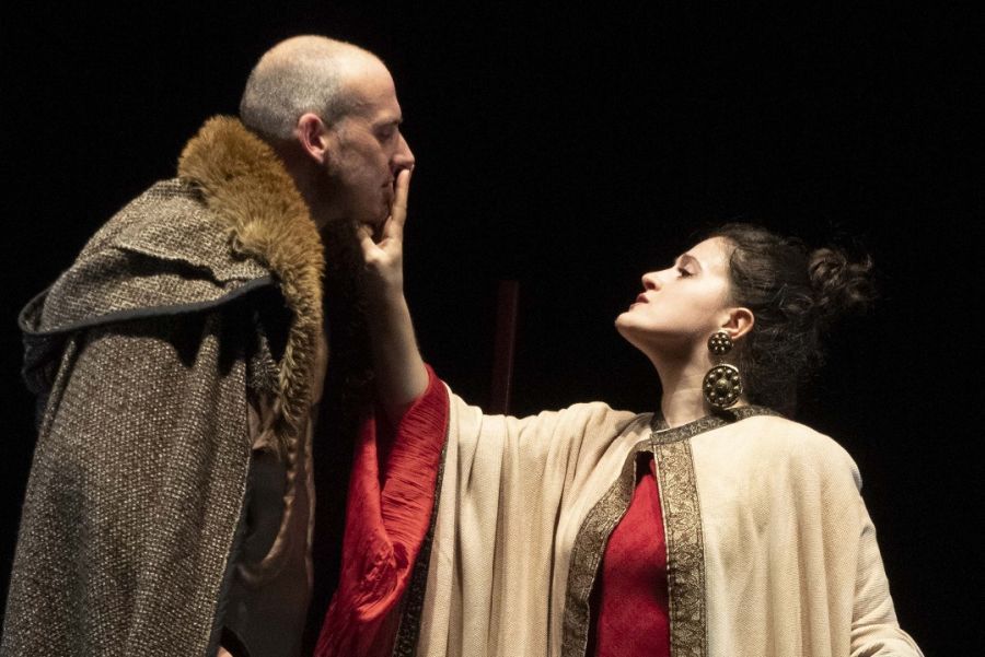 Una escena del 'Macbeth' de la compañía Teatro del Norte. | L.N.C.
