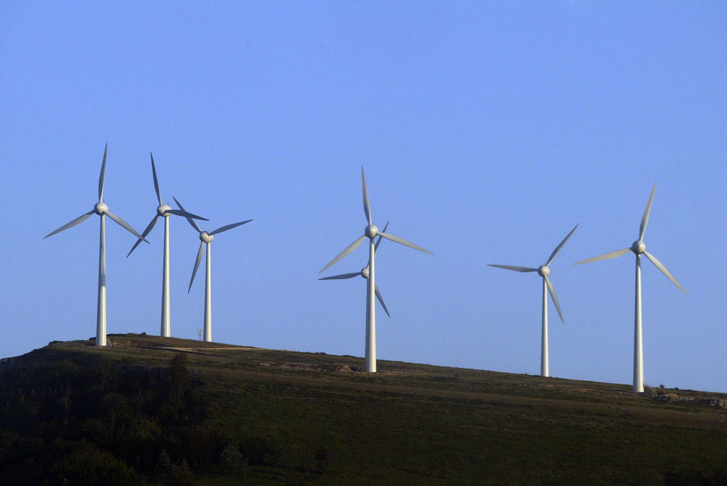  Imagen de archivo de un parque de energía eólica. | EDUARDO MARGARETO