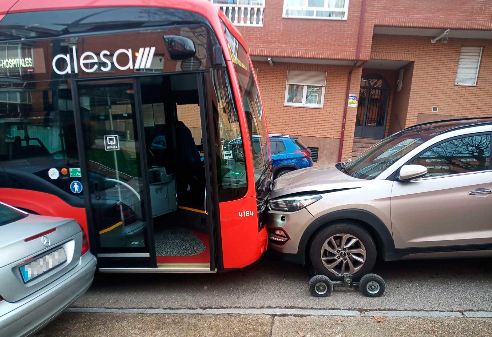 Imagen del choque frontal ocurrido este martes. | L.N.C.