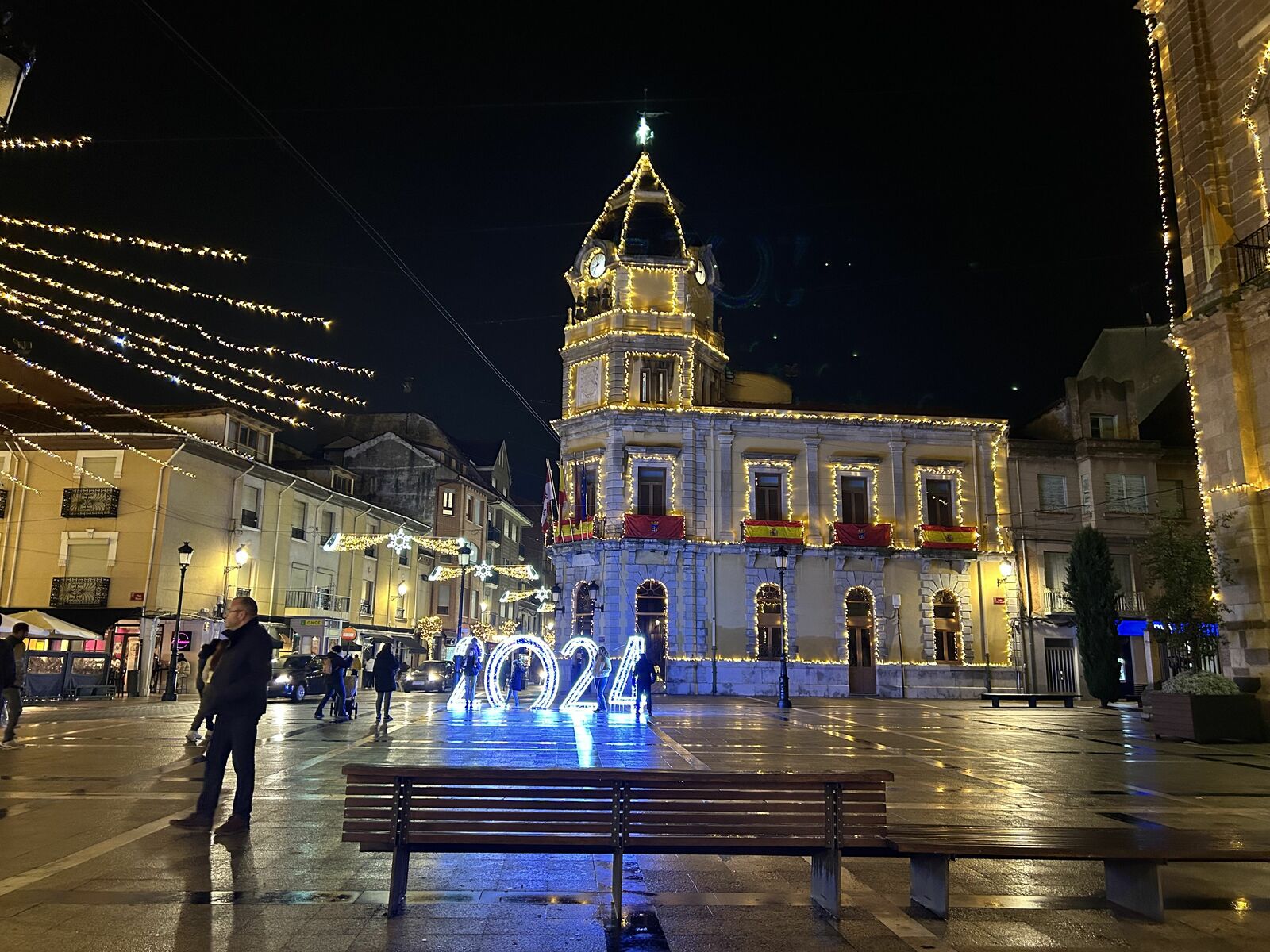 Encendido navideño en La Bañeza. | L.N.C.