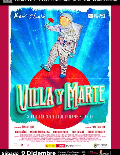 Imagen Cartel Villa y Marte br Imagen Cartel Villa y Marte br