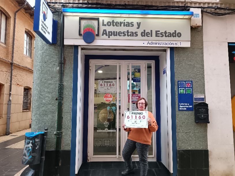 Sahagún vendió un décimo del primer premio de la Lotería Nacional.