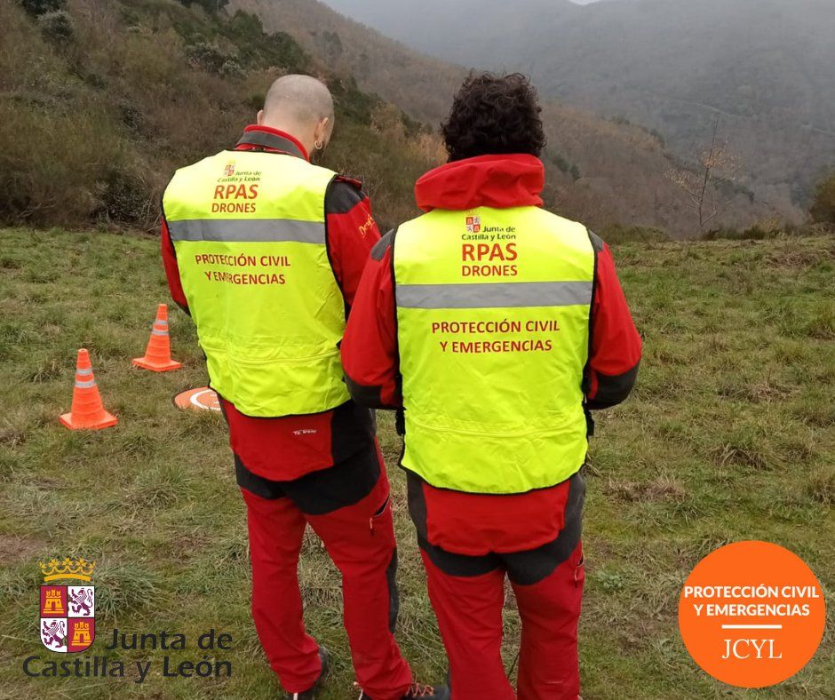 La Unidad de Drones se encuentra presente en la zona.