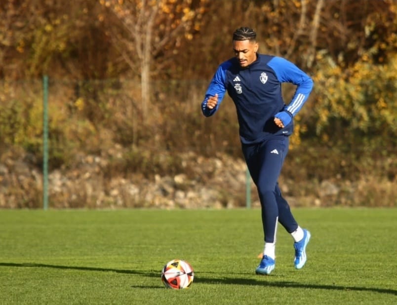 Lacerda, en su vuelta a los entrenamientos. | SDP