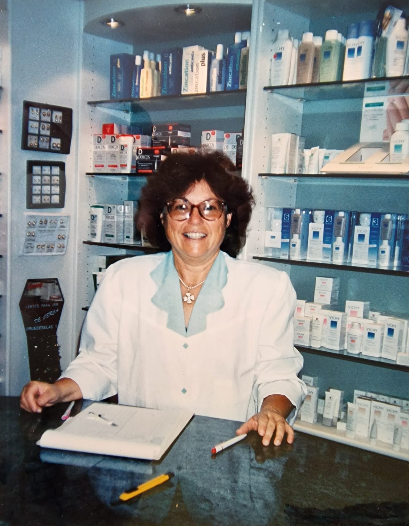 La farmacéutica Rosa María Rodríguez, premio a la mujer emprendedora de Villaquilambre. | L.N.C.