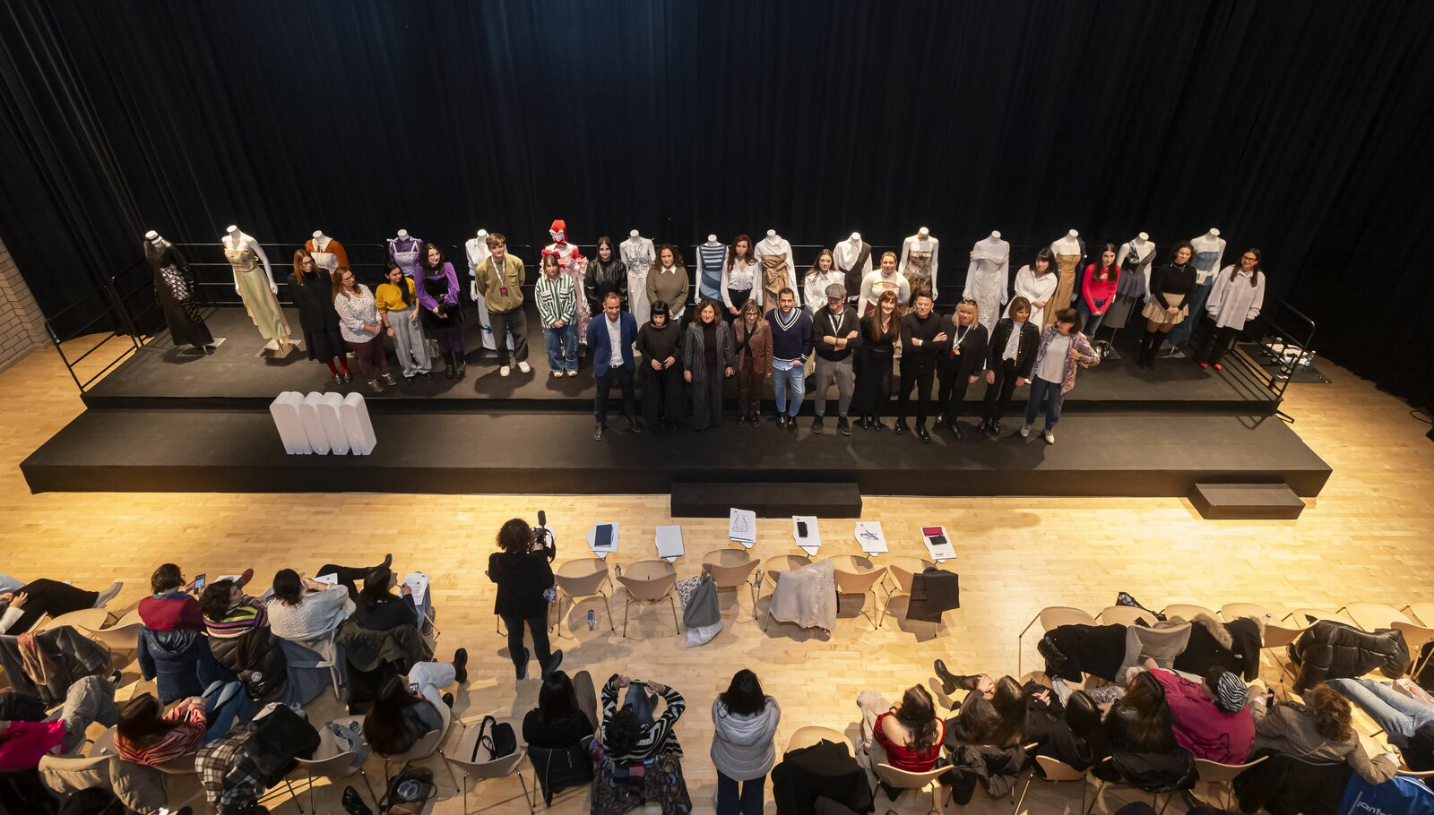 Los diseñadores participantes en la segunda jornada Espacio Moda CyL.