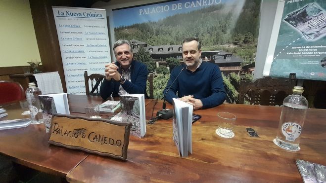 Francisco Arias y David Rubio en la presentación.