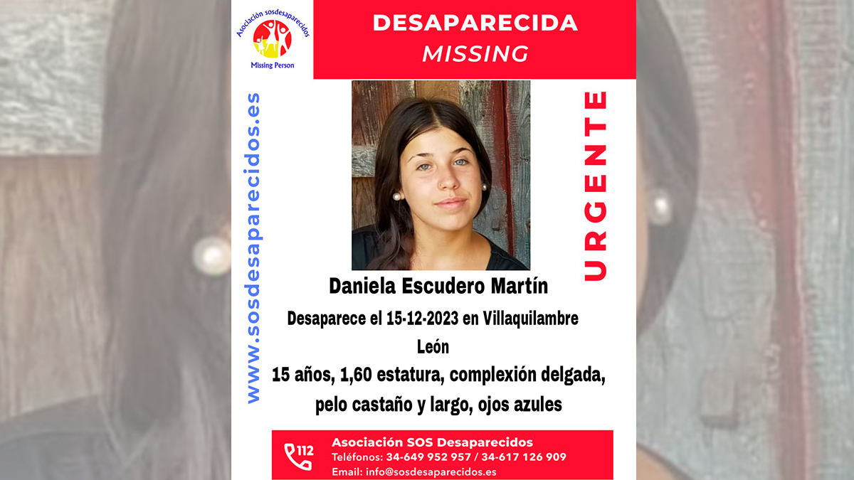 Cartel difundido por SOS Desaparecidos. | L.N.C.