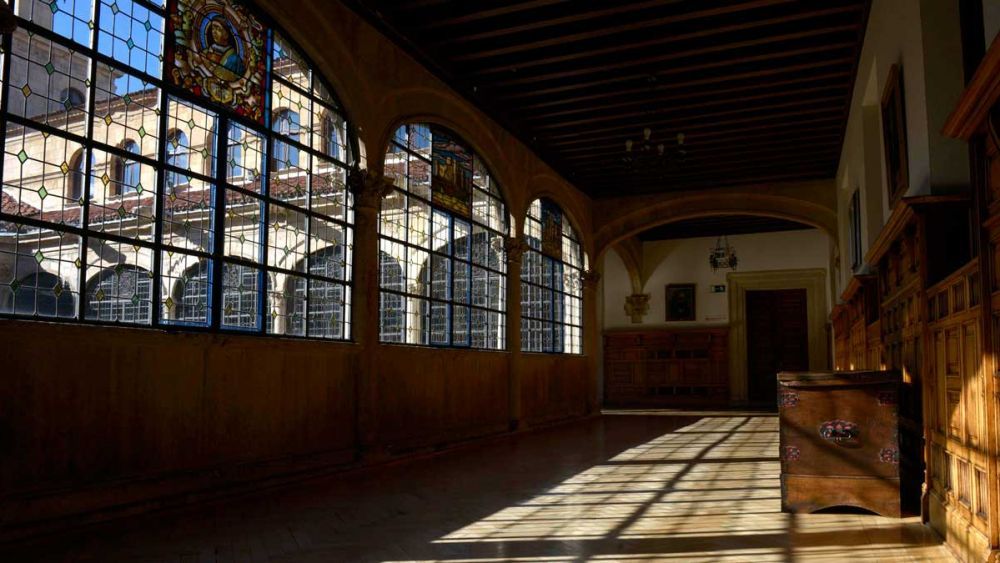 Interior del Palacio de los Guzmanes. | MAURICIO PEÑA