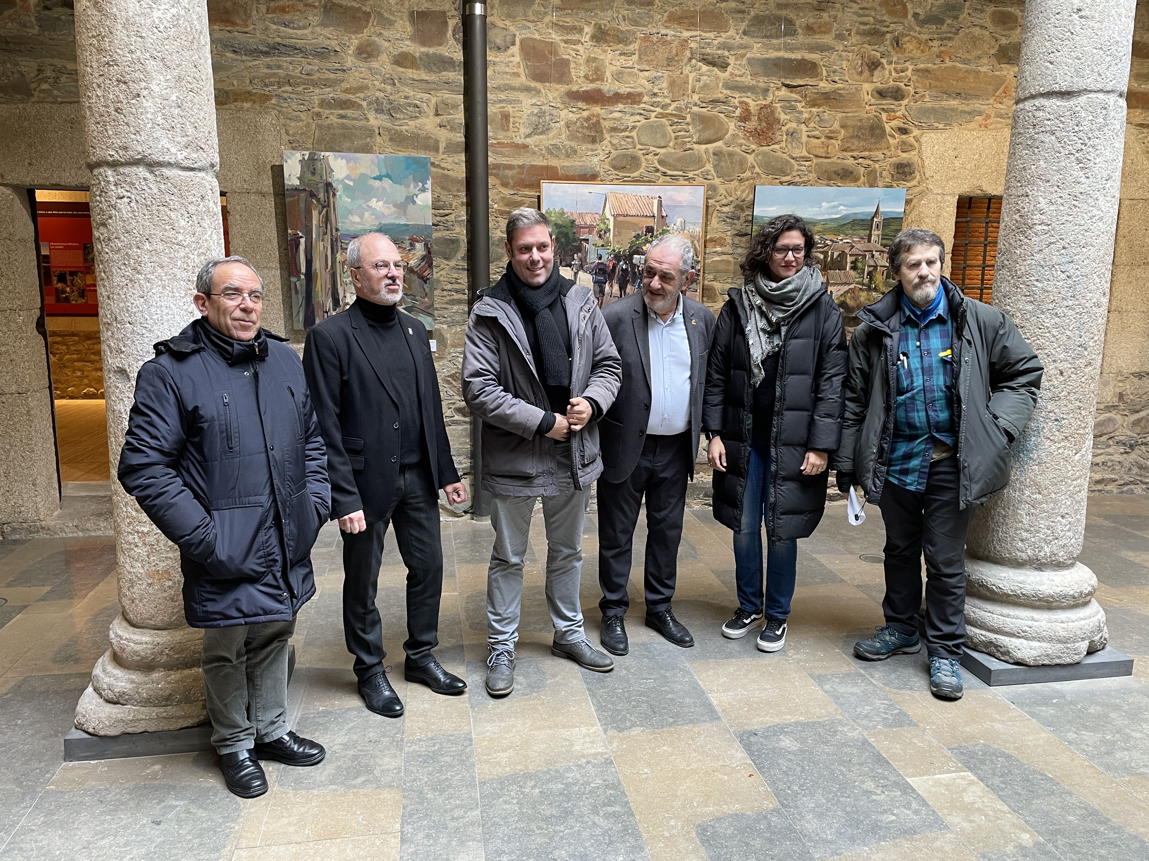 Presentación de la exposición en el Museo del Bierzo. | Javier Fernández