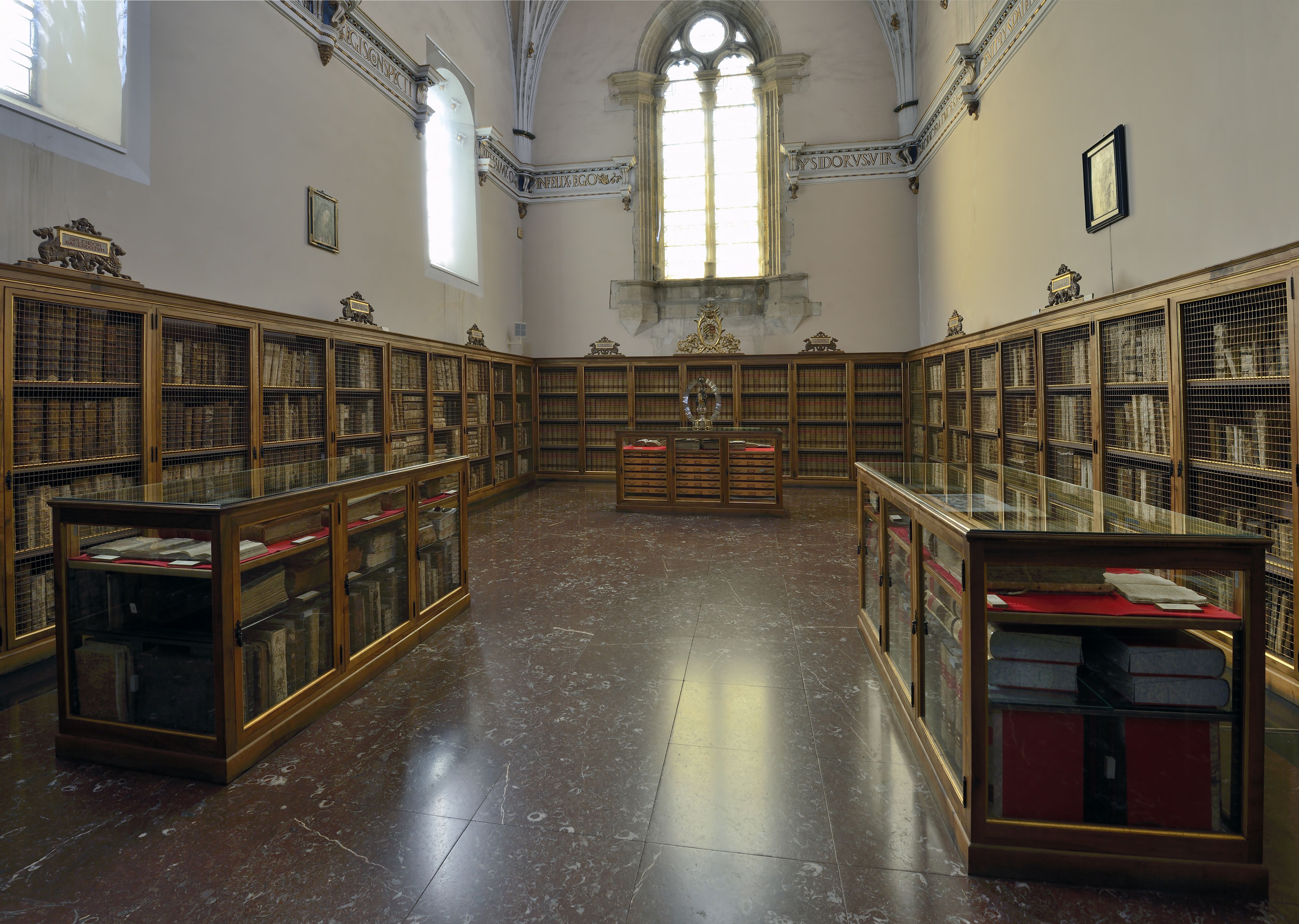 La Biblioteca Menor localizada en el interior del museo de San Isidoro. | L.N.C.