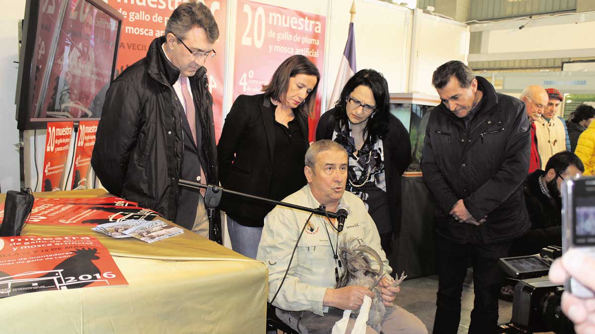 Majo, García, Mata y Reyero inauguraron ayer la feria. | ALFREDO HURTADO