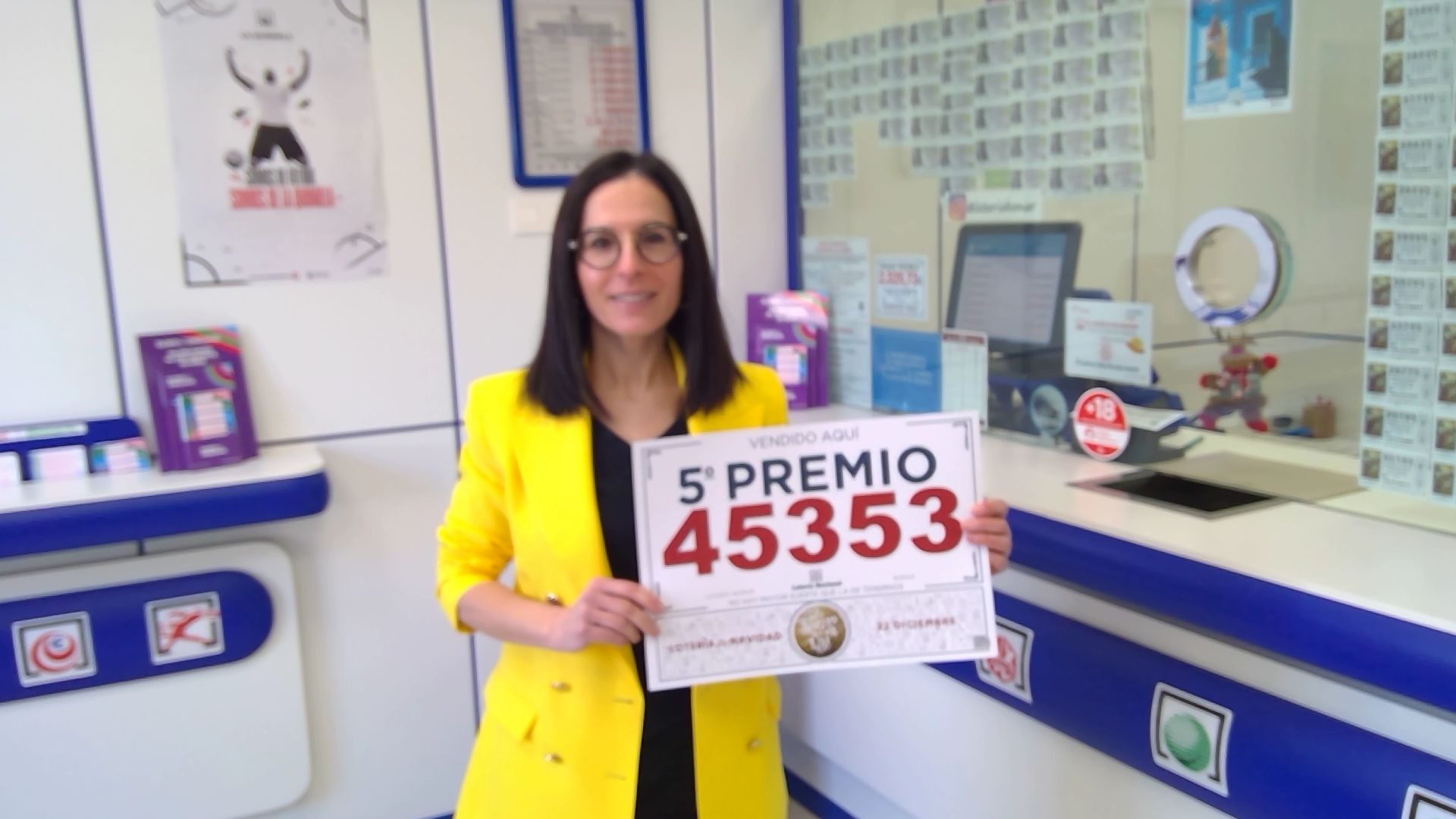 El premiado en Boñar. | L.N.C. El premiado en Boñar. | L.N.C.