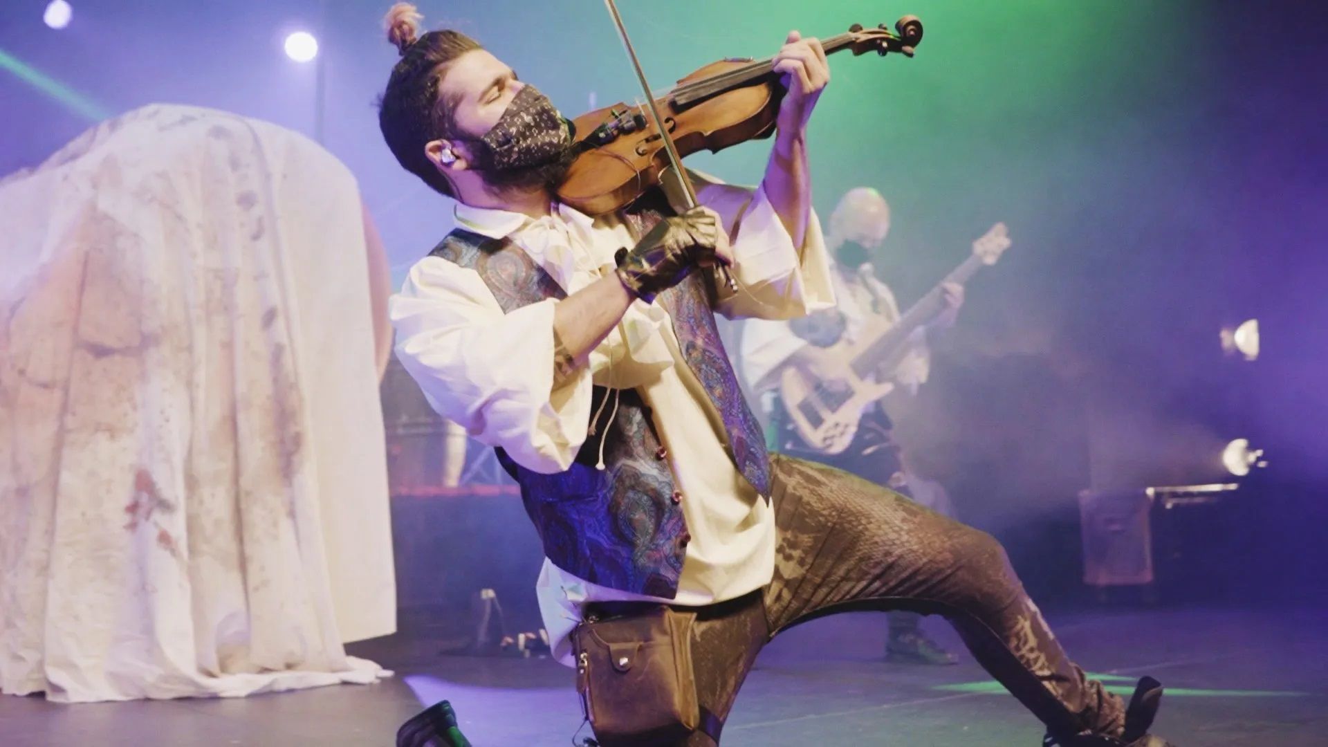 Jorge Guillén, conocido como el Violinista Rebelde, en concierto. | L.N.C.