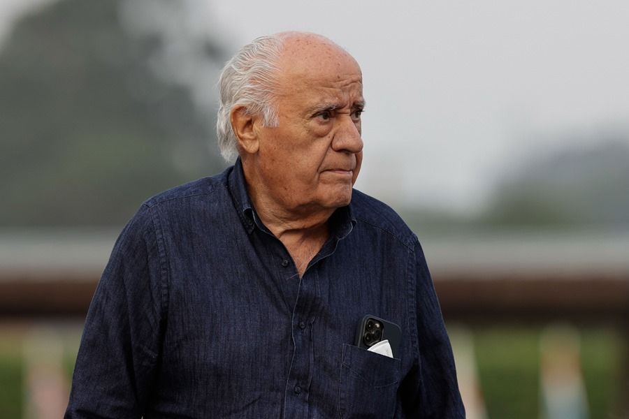 Amancio Ortega, en una imagen del pasado año 2023. | AGENCIAS