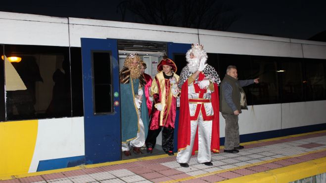 Los Reyes Magos llegarán a Boñar en el tren de alta velocidad. Los Reyes Magos llegarán a Boñar en el tren de alta velocidad.