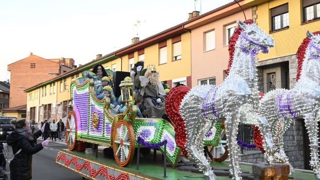 La Cabalgata en San Andrés del Rabanedo. | SAÚL ARÉN