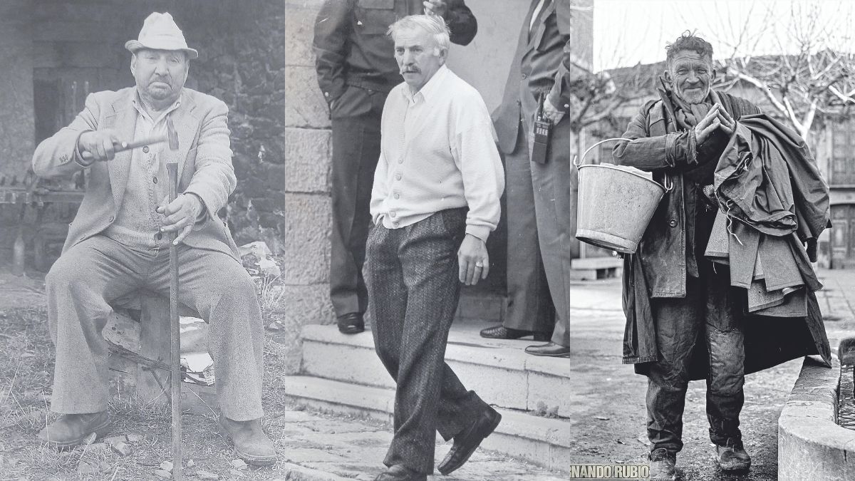 Juan El Hojalatero, Neme y Enrique El Pobre del Caldero. | L.N.C.