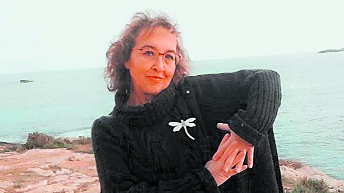 La periodista y escritora Esther Bajo durante su prolongada estancia en Malta.