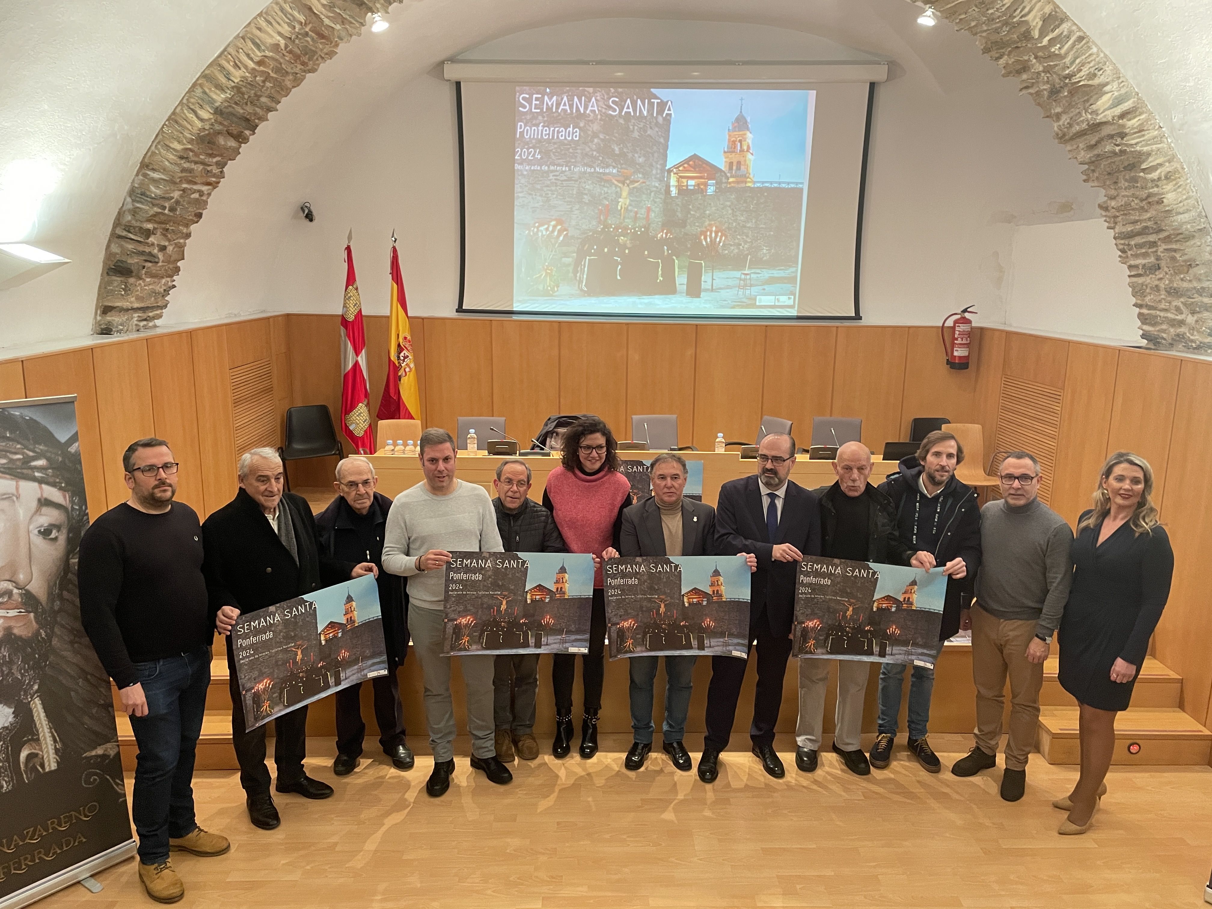 Presentación del cartel de la Semana Santa 2024. | Javier Fernández
