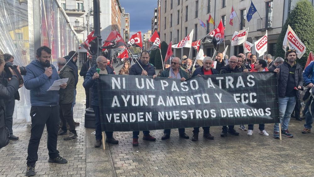 Imagen de archivo de una protesta de los trabajadores del servicio de limpieza. | Javier Fernández