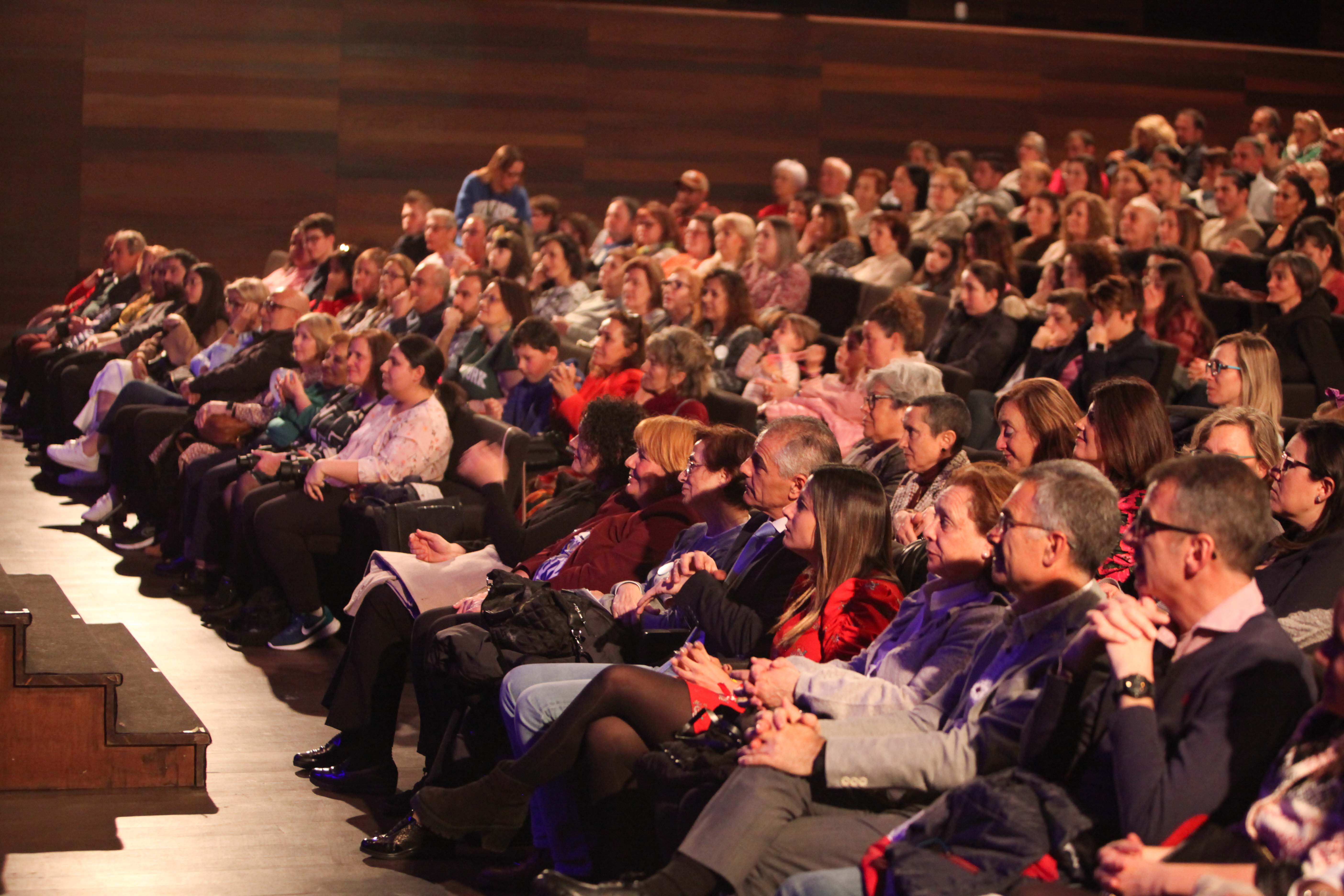 Celebración de la primera gala solidaria de Aler, en marzo de 2023. | FOTO LUQUE