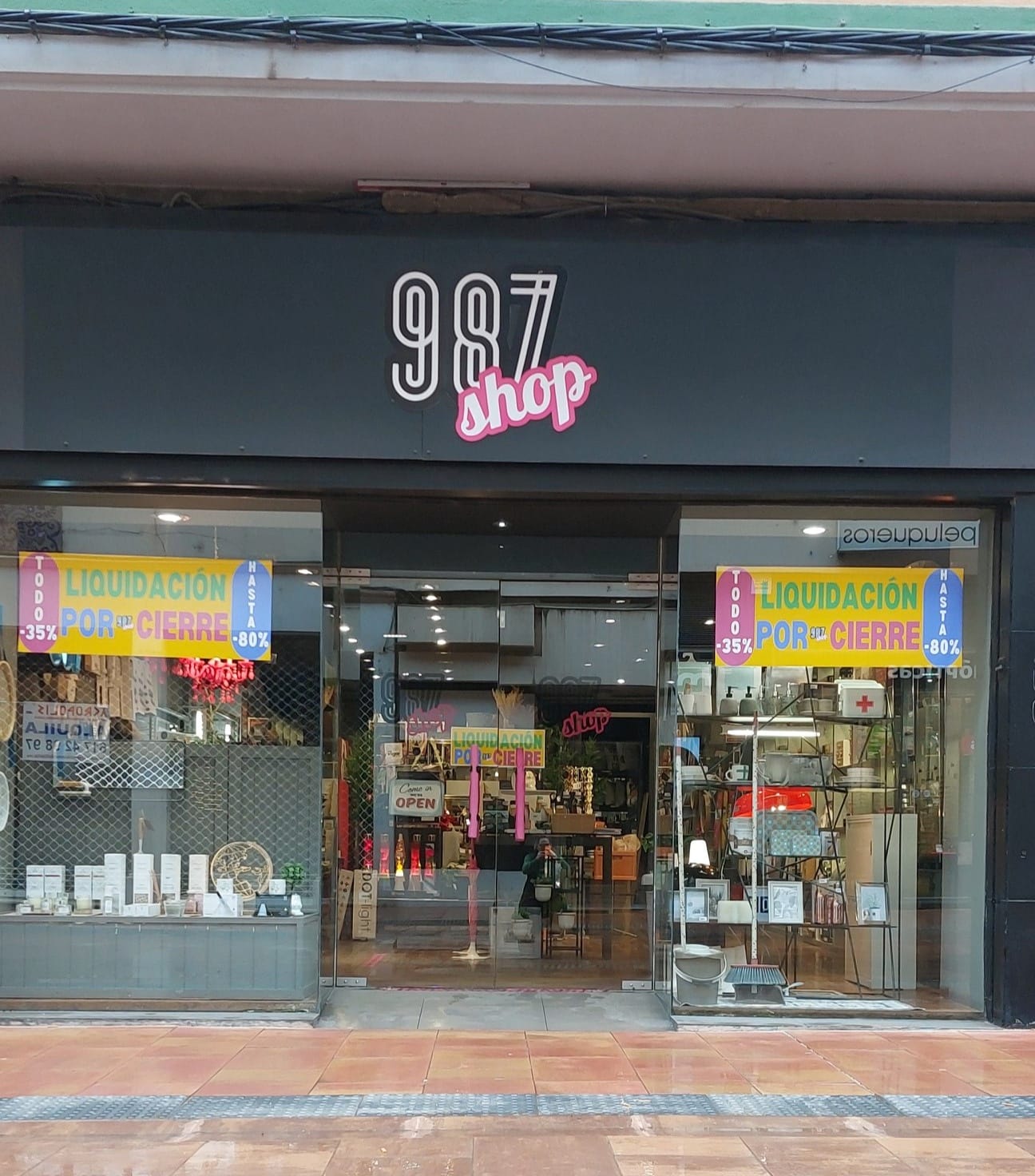 987 Shop cerrará sus puertas a finales de mes.