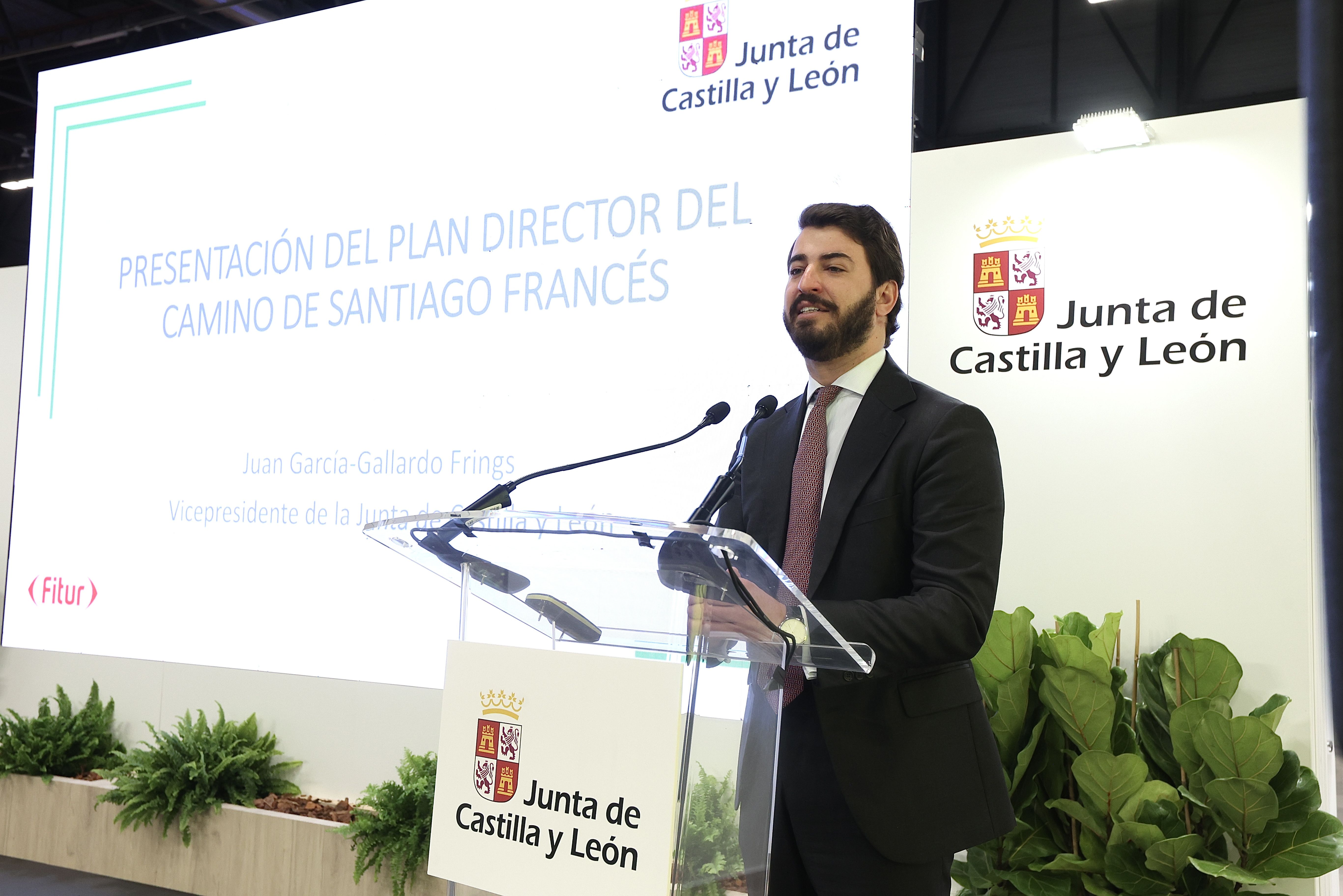  El vicepresidente de la Junta de Castilla y León, Juan García-Gallardo, presentó el plan director. | ICAL
